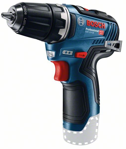 BOSCH Akku-Bohrschrauber GSR 12V-35 2x3Ah Ladegerät L-BOXX
