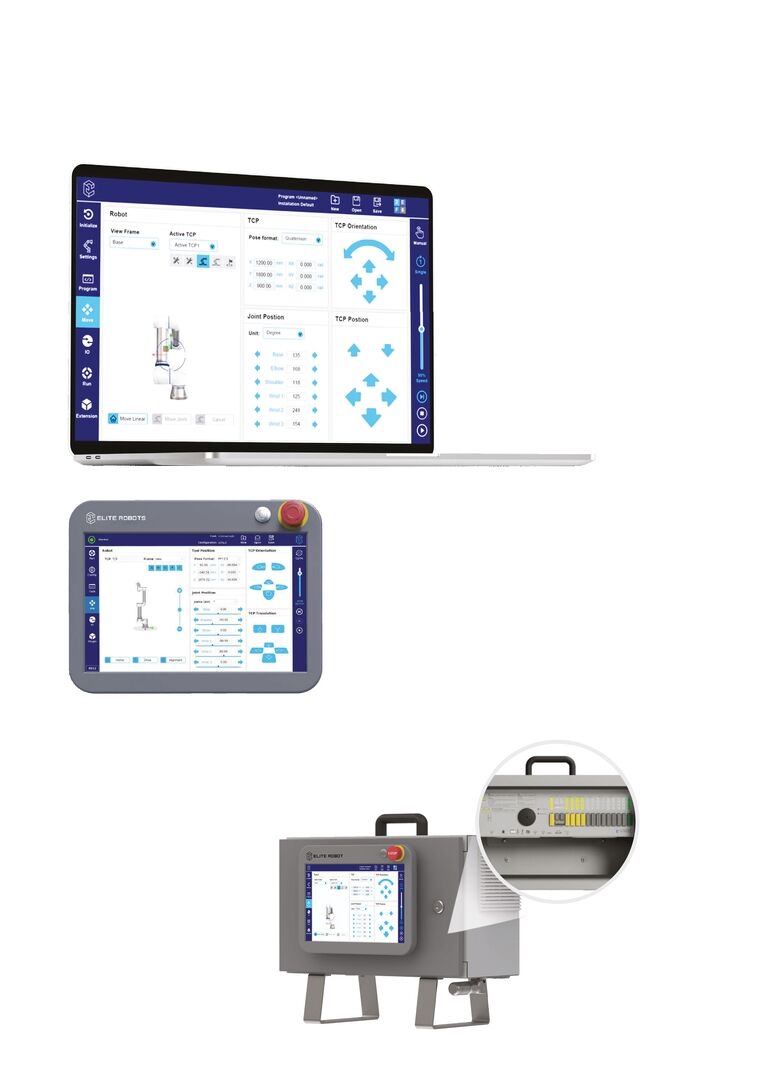 ELITE ROBOTS kollaborativer Roboter CS620 Cobot, 20kg Nutzlast 1800mm Radius