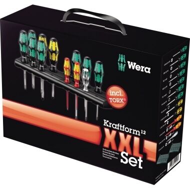 WERA Schraubendrehersatz Kraftform 12-teilig