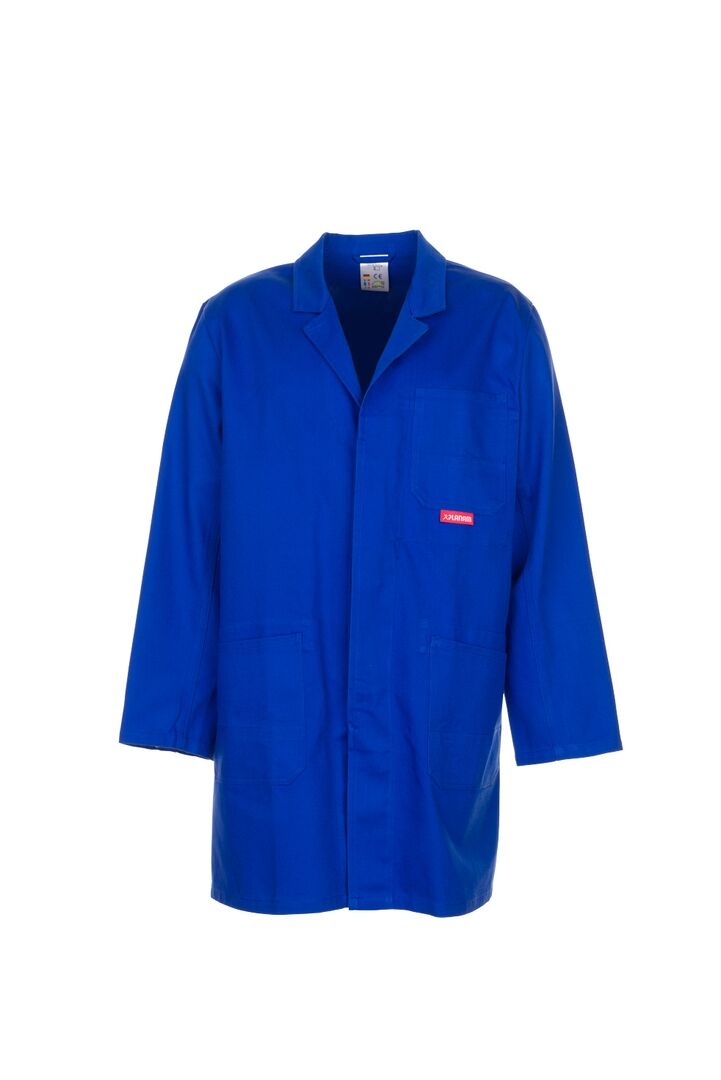 PLANAM Berufsmantel 100% BW 290g/qm Gr. 54 kornblau