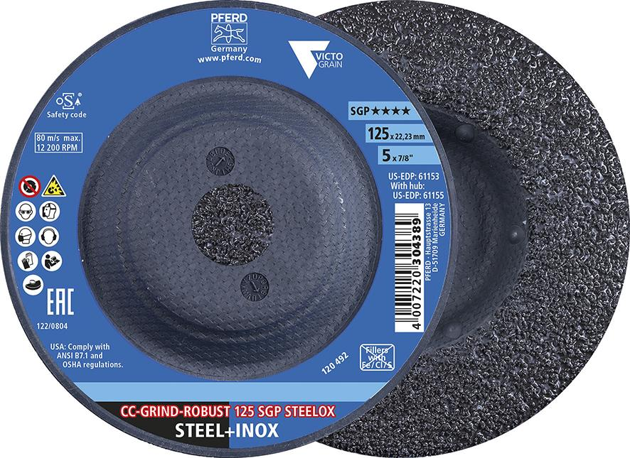 PFERD Schleifscheibe CC-GRIND-ROBUST SGP STEELOX 125mm