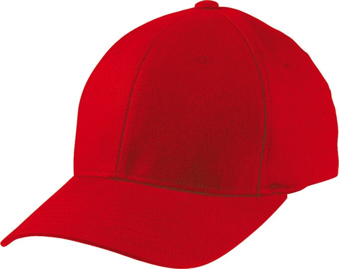MYRTLE BEACH mb Original Flexfit® Cap MB6181 98%BW/2%EL red Größe S/M