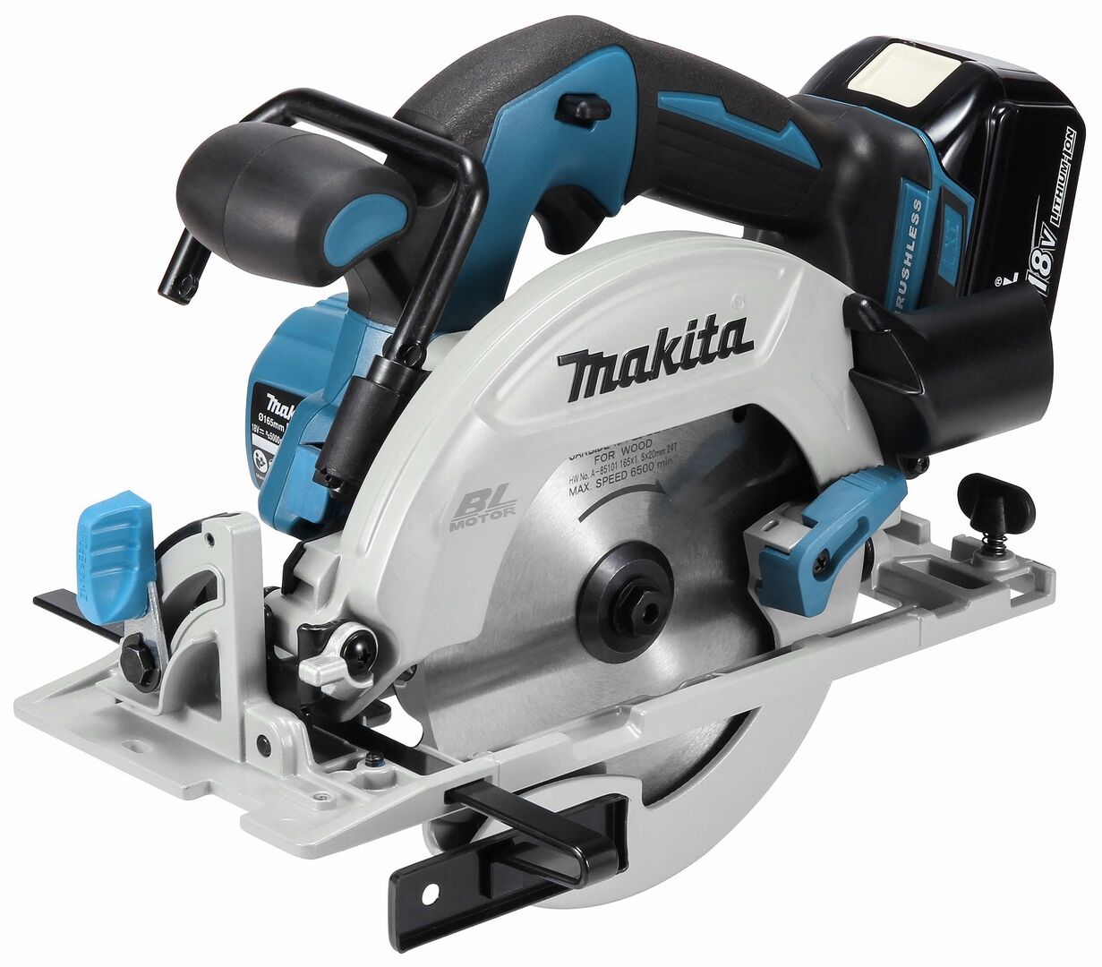 MAKITA Akku Handkreissäge DHS680RTJ Ladegerät 2x5Ah-Akku Koffer