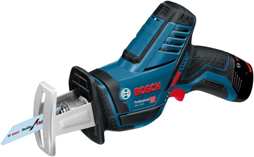 BOSCH Akku-Säbelsäge GSA 12V-14 2x3Ah Ladegerät L-BOXX