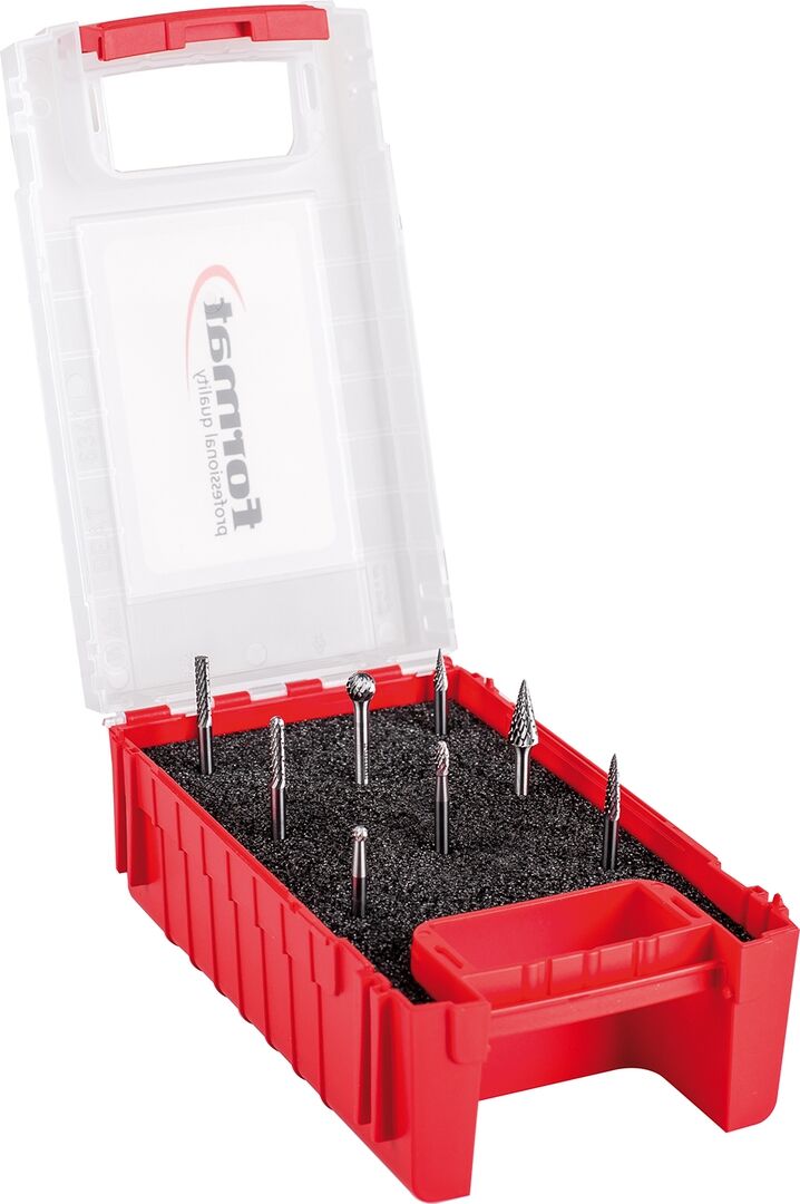 FORMAT Kleinfrässtift-Set HM C 3mm 8-teilig