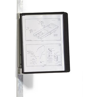 DURABLE Sichttafelsystem schwarz Vario Magnet Wall 5