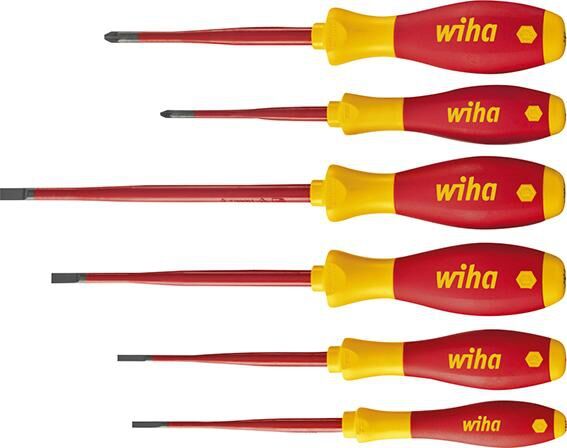 WIHA Schraubendreher Set slimFix SL/PZ 6-tlg. 36455