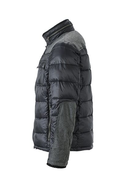 JAMES & NICHOLSON Winterjacke coal-black Gr. L