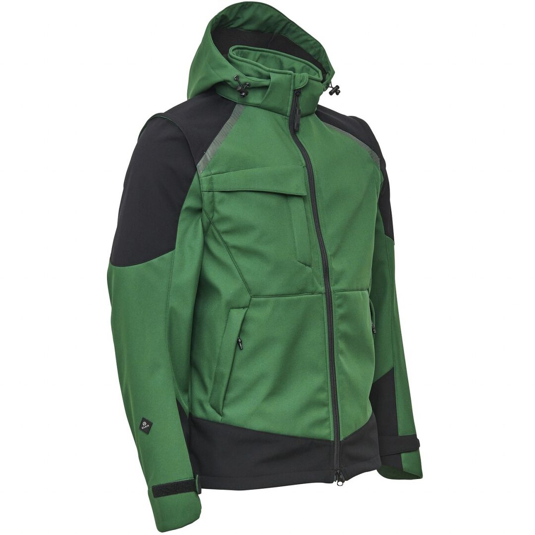 ELKA WorkingXtreme Softshelljacke 117300 Farbe: grün/schwarz Größe: S