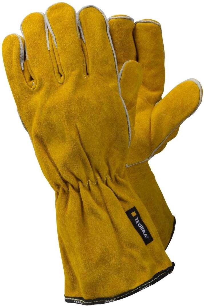 TEGERA Schweißerhandschuhe 19 Gr. 11 Rindleder gefüttert