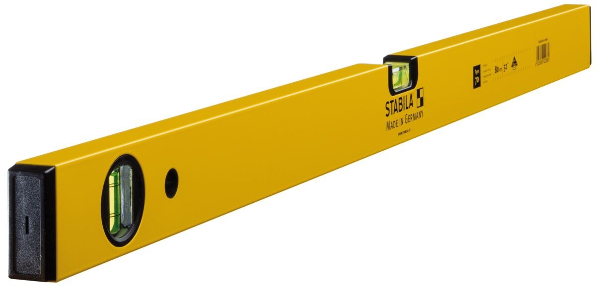 STABILA Wasserwaage Leichtmetall 80cm Typ 70