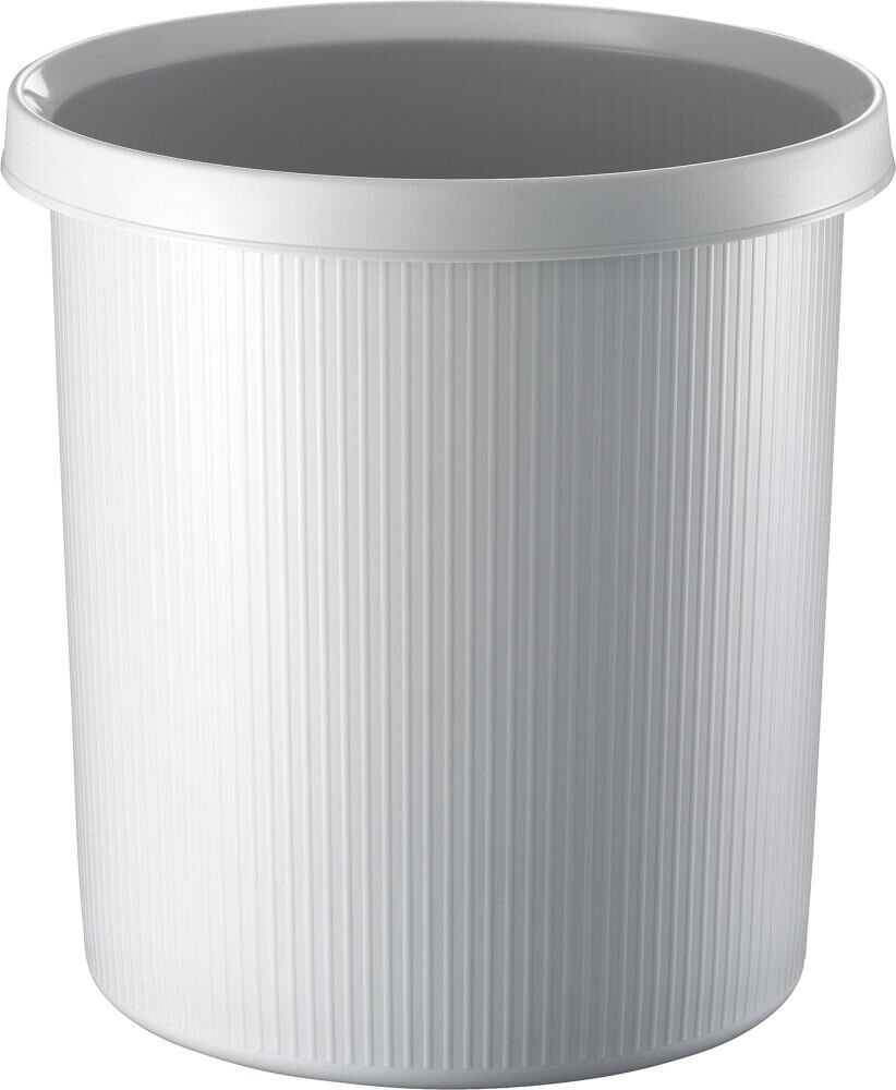 Papierkorb 18l 320mm lichtgrau