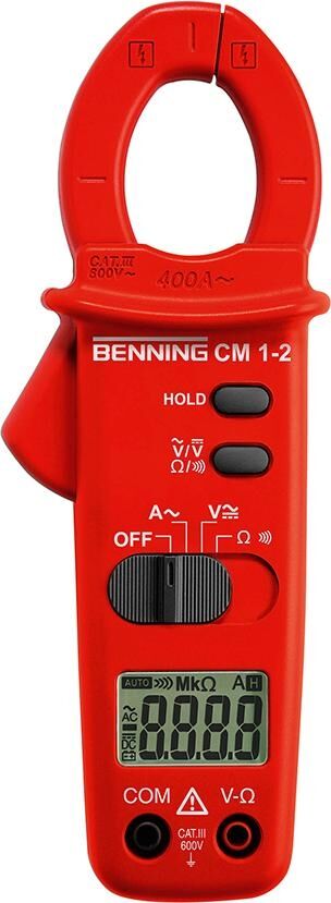 BENNING Digital-Stromzangen-Multimeter CM 1-2