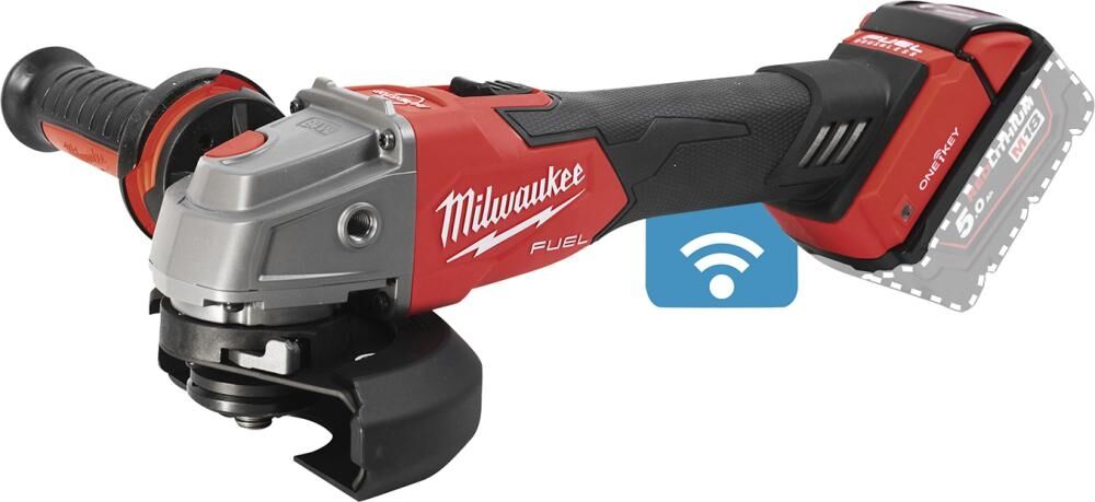 MILWAUKEE Akku-Winkelschleifer M18ONEFSAG125XB-0X ohne Akku-& Ladegerät in HD Box
