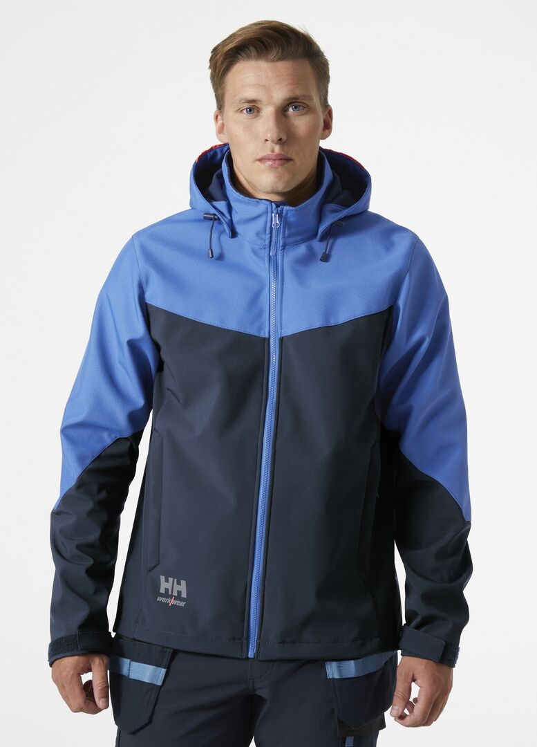 HELLY HANSEN Softshelljacke Oxford 74290 Gr. XL navy/stone blue