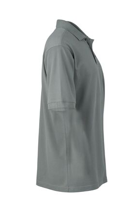 JAMES & NICHOLSON Polo Shirt dark-grey Gr. XL