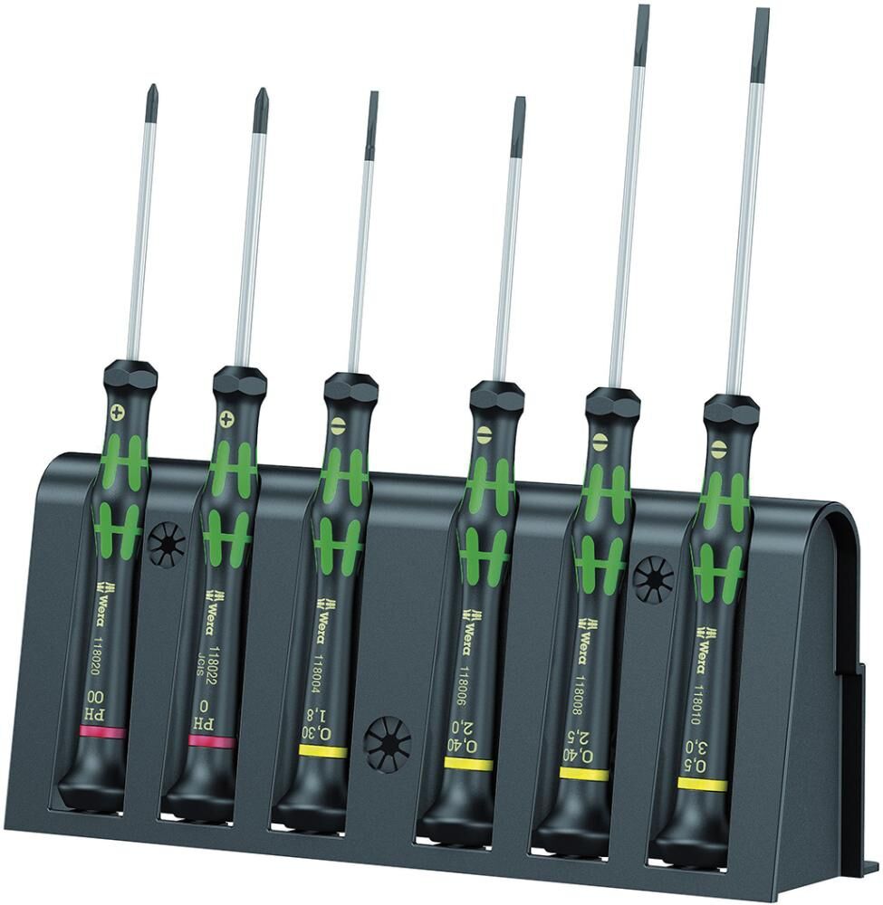 WERA Elektronik-S-Dreher Set 6tlg.