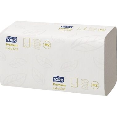 TORK Papierhandtuch Premium 21x34cm 2-lagig weiß 2100 Blatt 100297