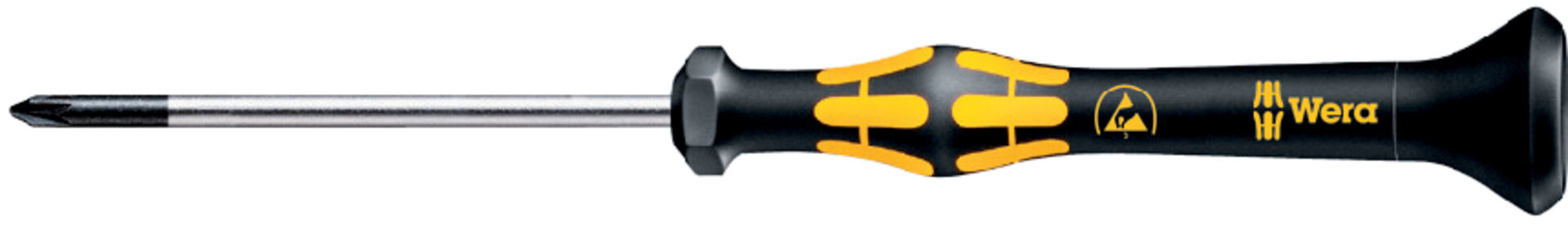 WERA Elektr.-Schraubendreher ESD Kreuzschlitz PH 0x60mm