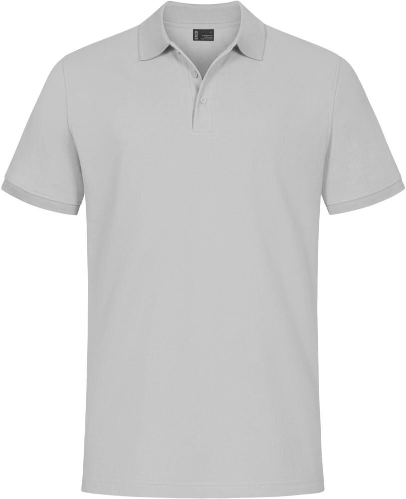 Promodore PROMODORO Mens Polo 60/40 new light grey Größe S