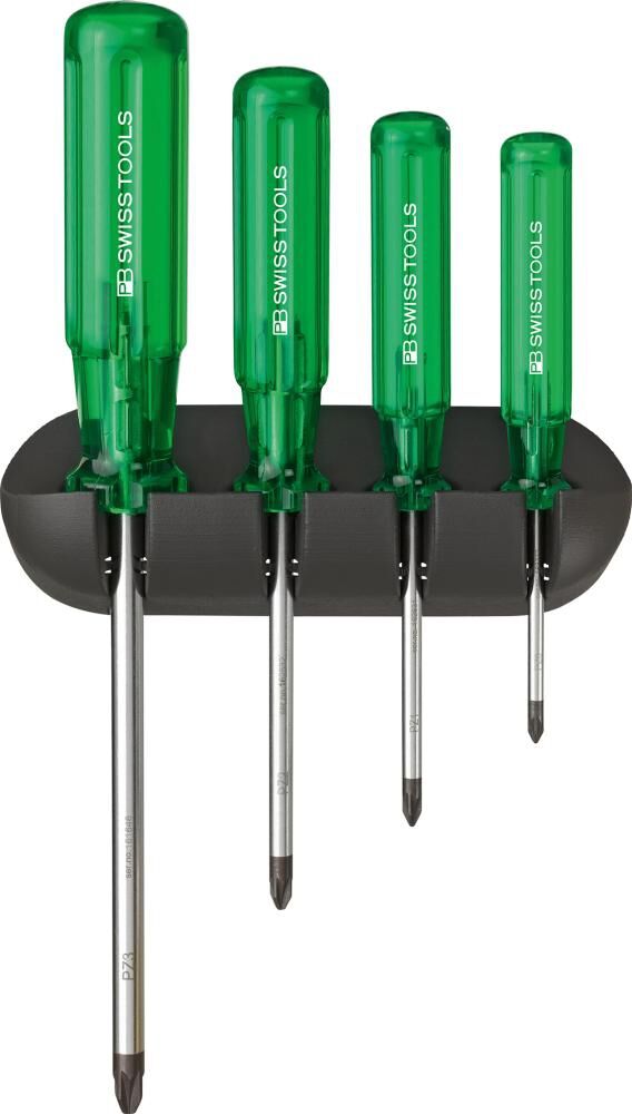 PB SWISS TOOLS Tools Schraubendreher-Set Classic 4-teilig PZ