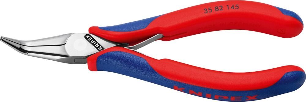 KNIPEX Elektronik-Greifzange 145mm Mehrkomponenten-Hülle 35 82 145