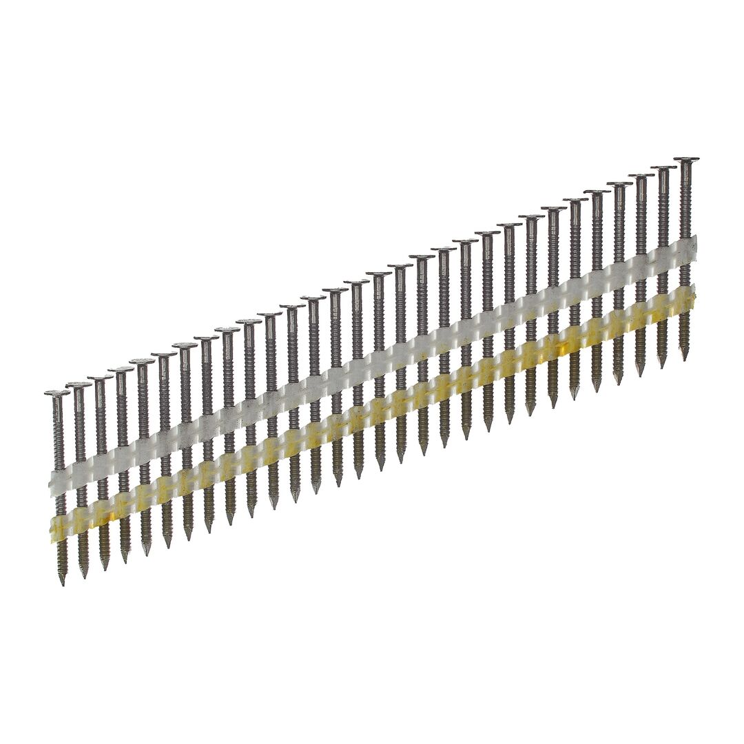 MILWAUKEE Rundkopf-Nägel 2 7,4x2,8x75mm Ringschaft Stahl blank
