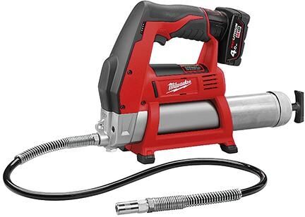 MILWAUKEE Akku-Fettpresse M12 GG 4Ah