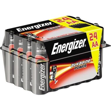 ENERGIZER Batterie Alkaline Power E303271600 AA 24St./Pack.