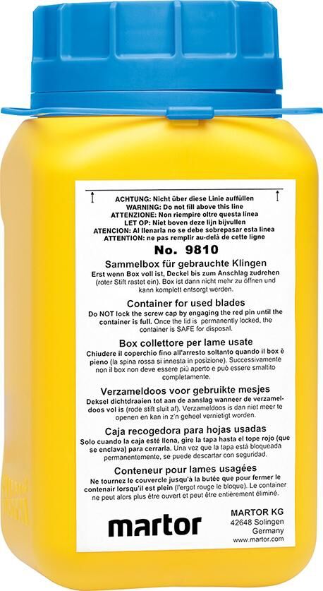 MARTOR Sammelbox für Klingen