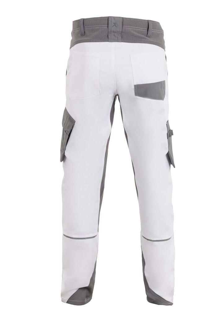 PLANAM Bundhose Norit Gr. 24 weiß/zink