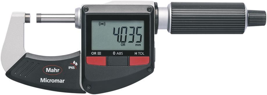 MAHR Digital Bügelmessschraube mit Integrated Wireless IP65 INOX 25-50mm
