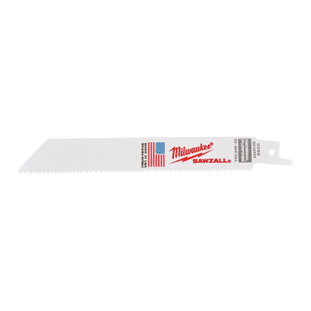 MILWAUKEE Säbelsägeblatt General Purpose 150x2,5/1,8mm VE 50