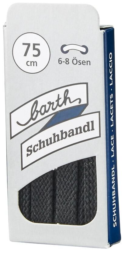 BARTH Schnürsenkel Bergsport schwarz 180cm