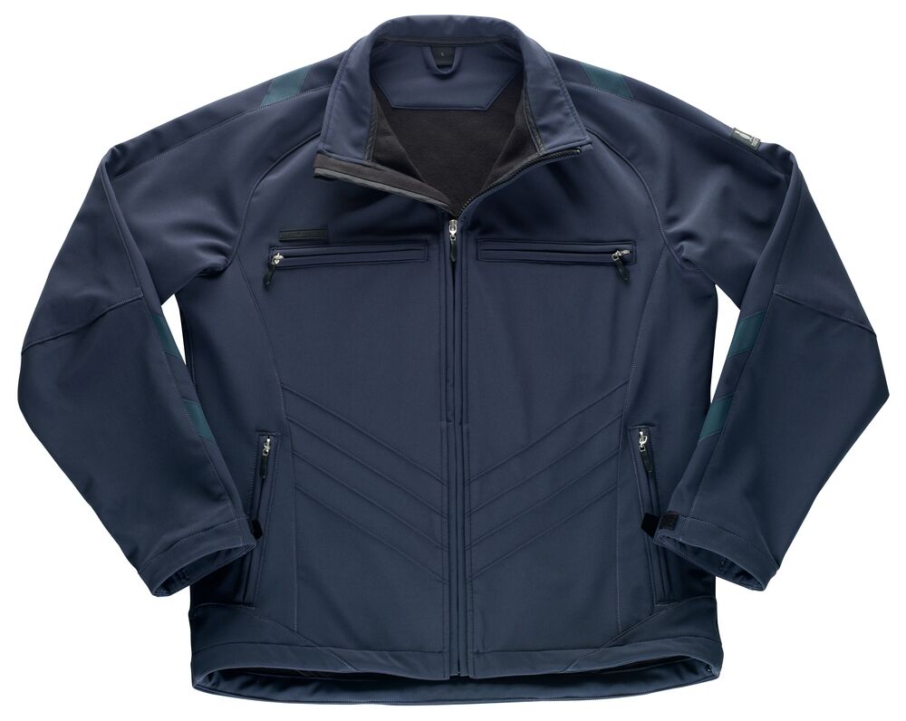 MASCOT Softshelljacke Unique Dresden Gr.L schwarzblau 12102-149