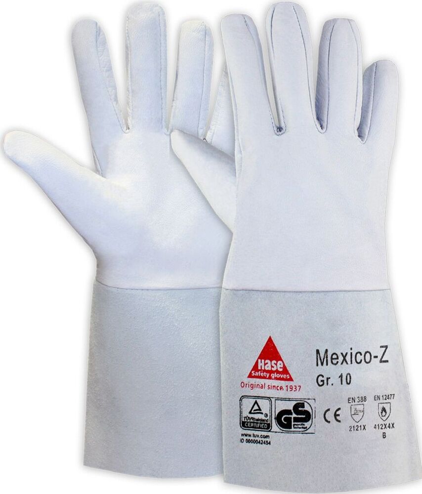 HASE Schweißerhandschuhe MEXICO-Z Gr. 10 natur