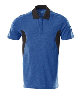 MASCOT Polo Shirt Accelerate Gr. XL azurblau/schwarzblau 18383-961