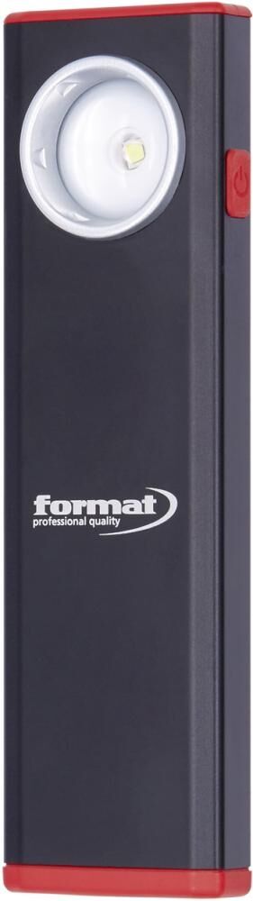 FORMAT Akku-Handleuchte LED Alu 380Lumen