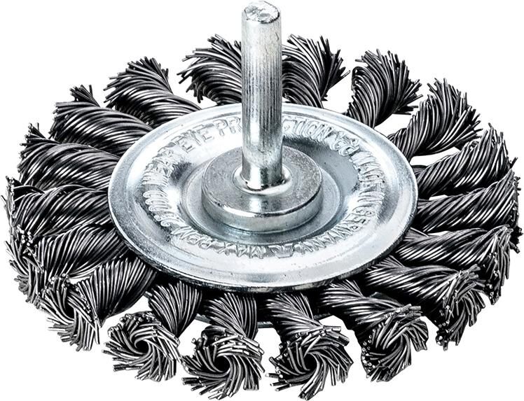 LESSMANN Schaft-Rundbürste Stahldraht gez. 75x0,5mm