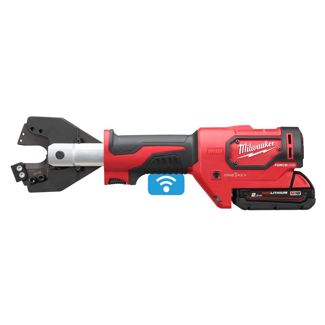 MILWAUKEE Akku-Kabelschneider M18ONEHCC-201C CU/AL-SET 1x2Ah Ladegerät