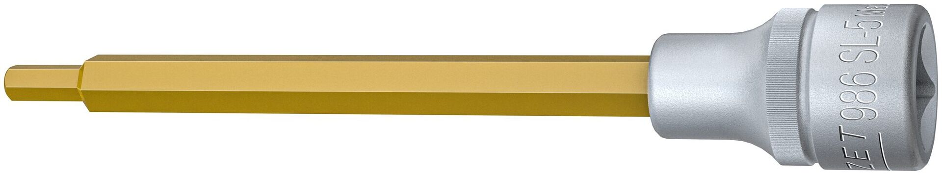 HAZET Schraubendrehereinsatz 1/2" Innensechskant 5x140mm