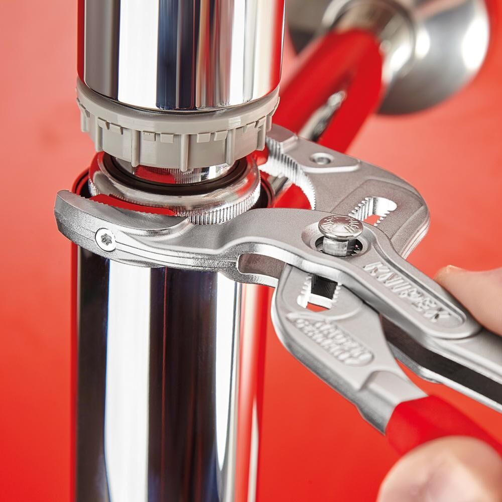 KNIPEX Siphon-& Connectorenzange 250mm SpeedGrip Kunststoff 81 13 250