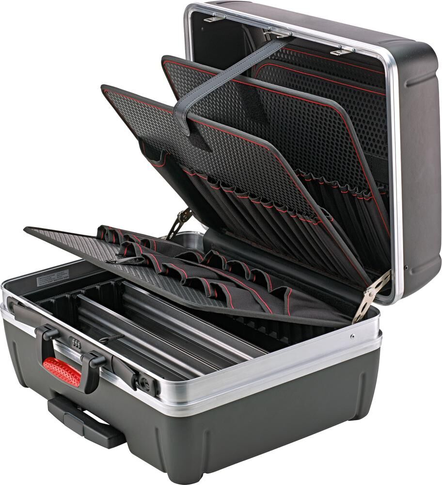FORMAT Werkzeugtrolly 485x375x230mm HDPE mit Taschen