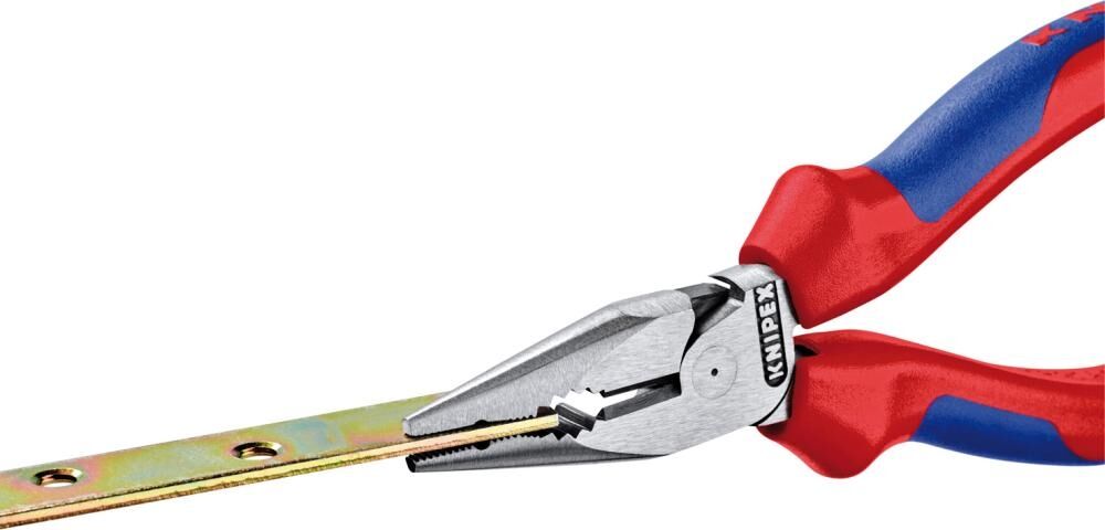 KNIPEX Spitz-Kombizange 145mm Mehrkomponenten-Hülle schwarz atramentiert 08 22 145
