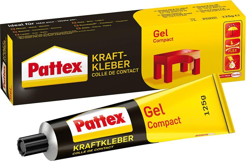 PATTEX Kraftkleber Gel Compact 125 g Tube