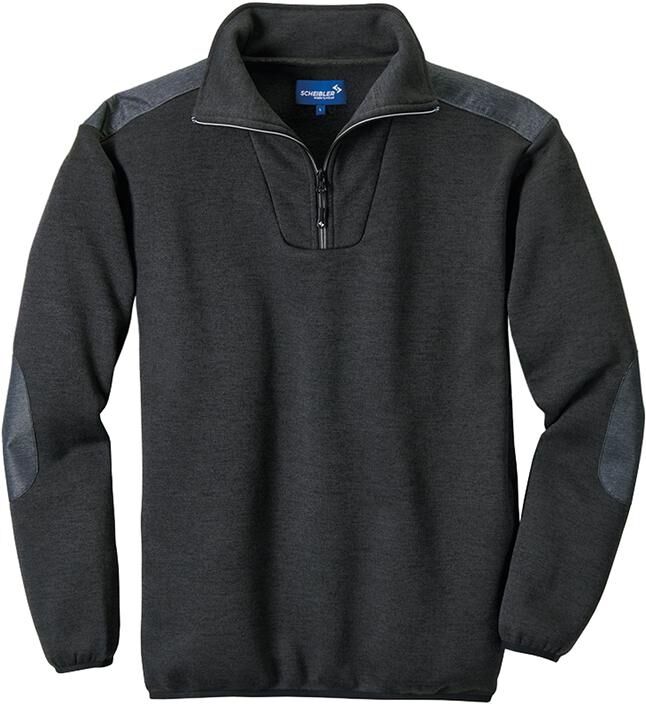 Troyer " Sylt" anthrazit Gr. S mit Reißverschluss & Rollkragen