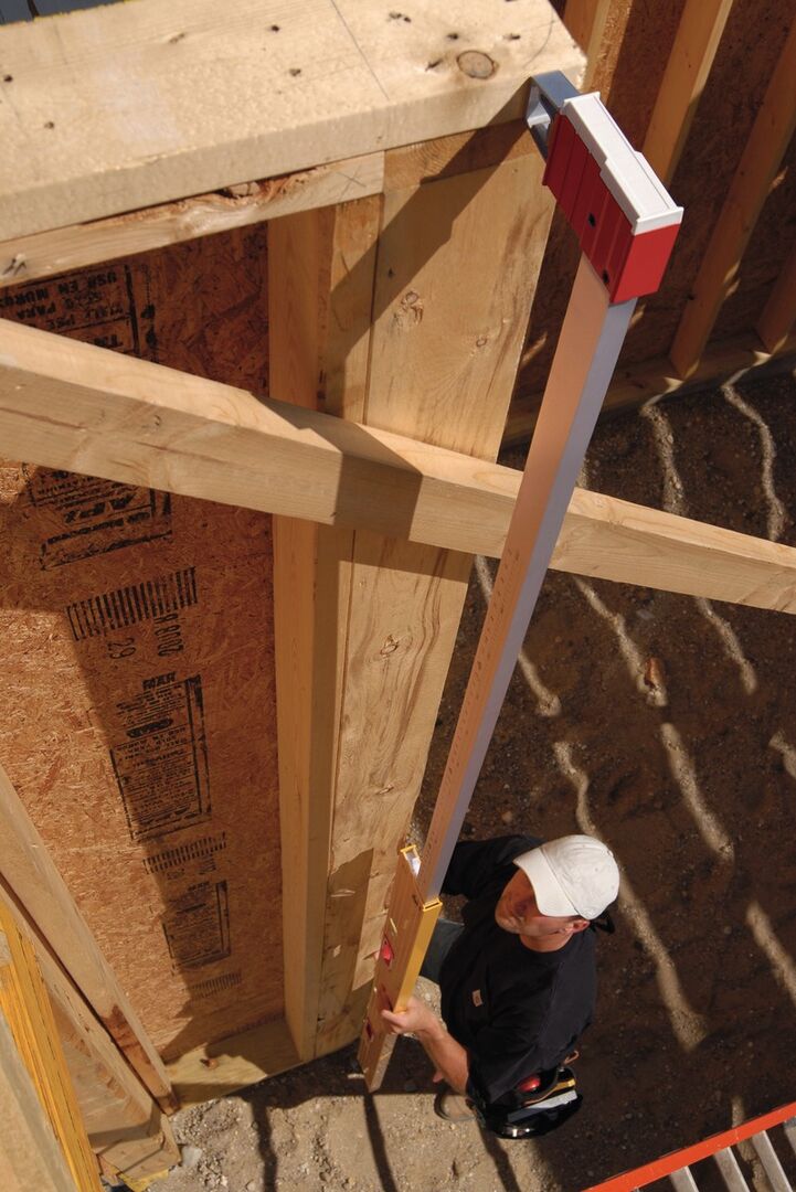 STABILA Teleskop-Wasserwaage 106T 183-315 cm