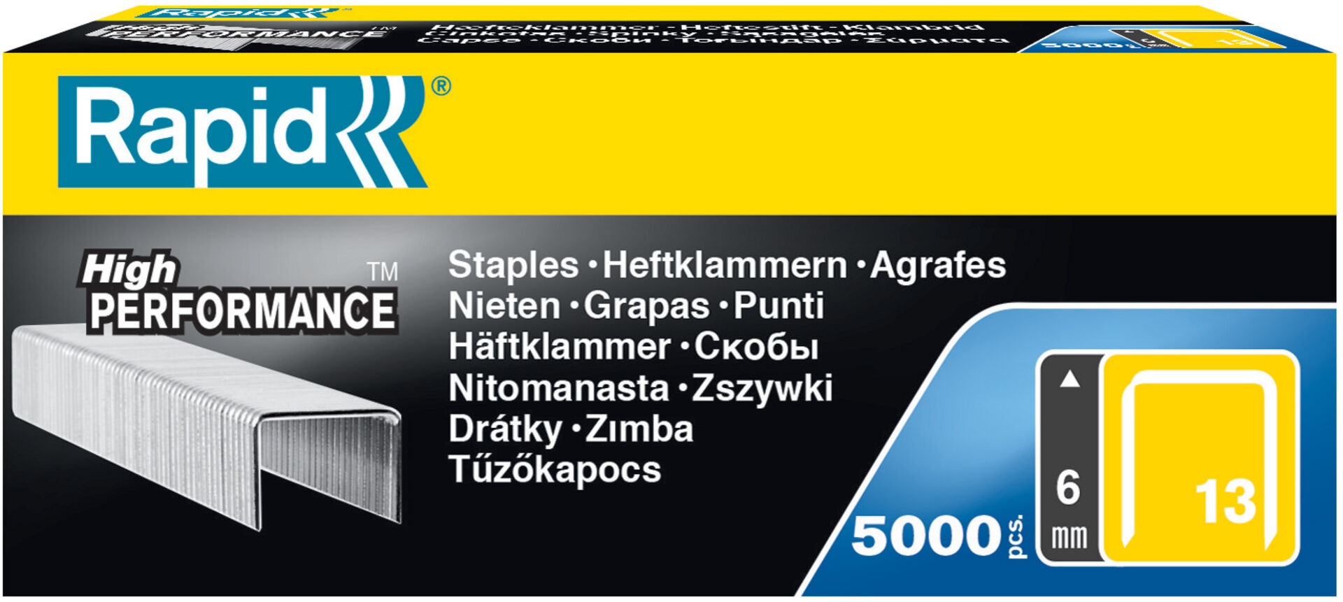 RAPID Heftklammer 13/08 a 5000