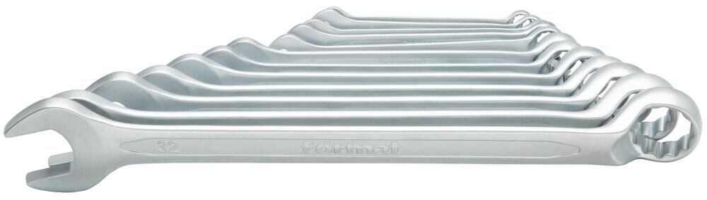 FORMAT Ringmaulschlüssel Set 10-32mm 12-teilig DIN3113B