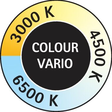 MAUL Tischleuchte LED dimmbar grace colour vario silber